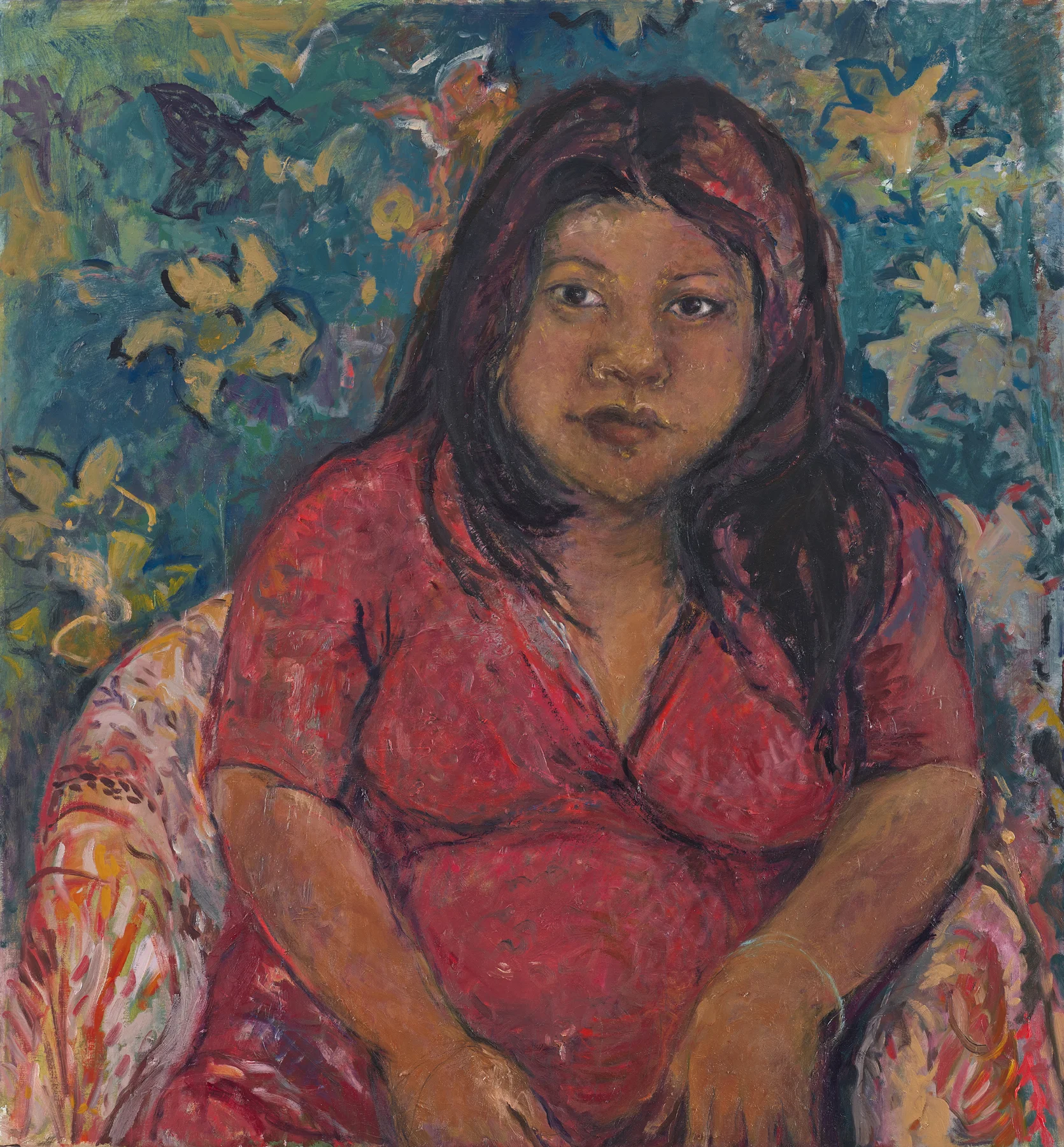 Study of Christina 30X28 - Oil on Linen