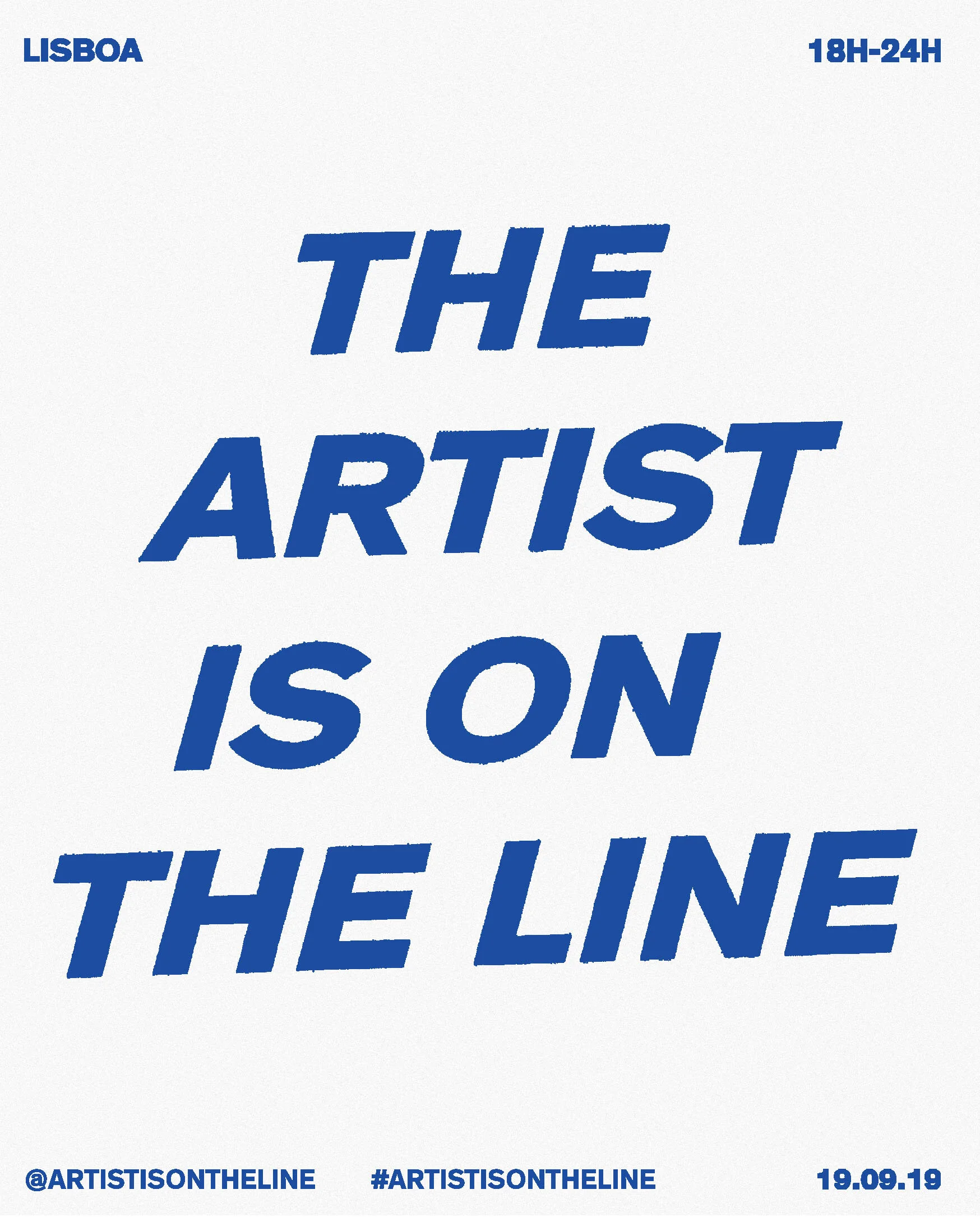 On the Line, Performance, Public Phone booth, September 19th, 18h - 24h, 2019