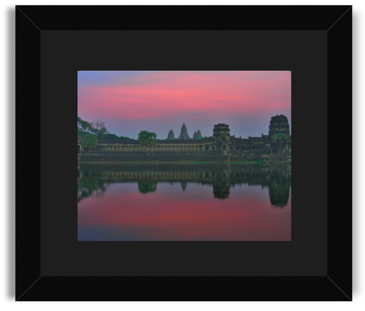 Jannine Krish Angkor Wat Black Frame Black Mat.png