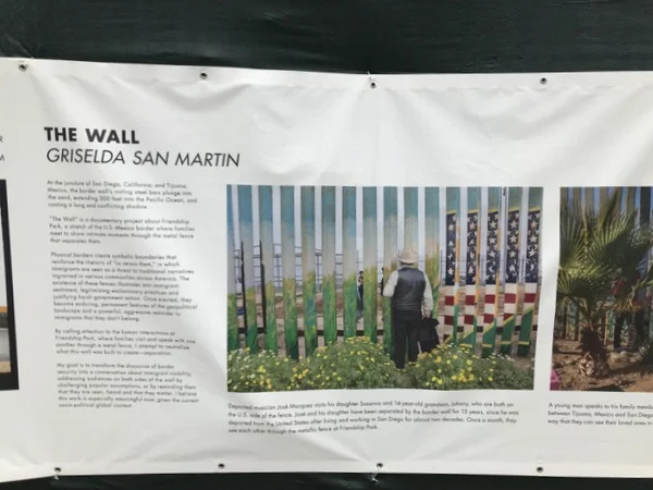 Griselda San Martin’s “The Wall” is a documentary project about Friendship Park, a stretch of the U.S. Mexico border where families meet to share intimate moments through the metal fence that separates them. 