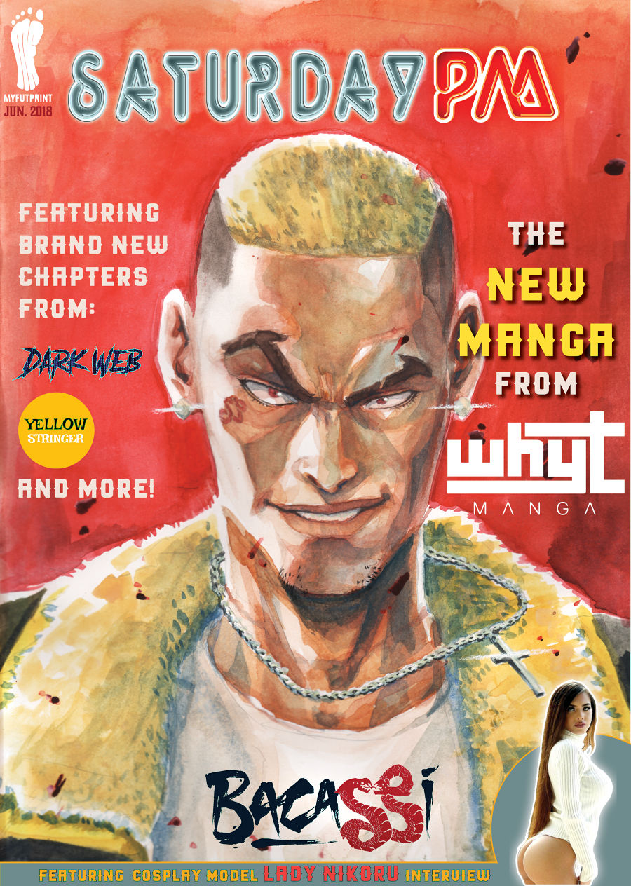 Saturday PM #2 has a cover by Whyt Manga and an interview with cosplayer Lady Nikoru!