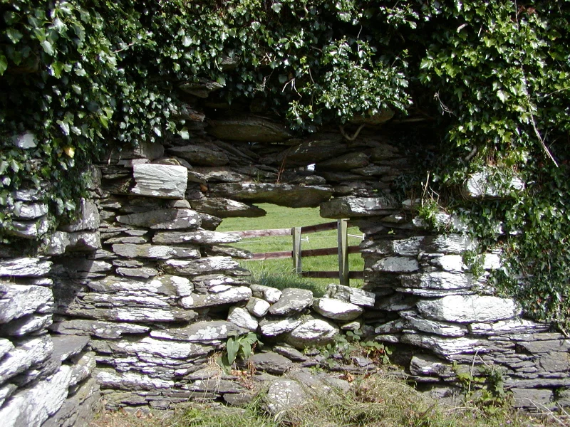 Photo 4. In early 2007, we were looking to stabilze the ruins, contracting with an engineering firm to do the work. © 2007 by James Ritzert; used with permission
