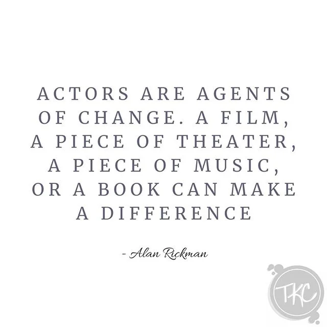 Feel free to sub "actor" for any number of professions. Arts, sciences, analytics, education....we can all be agents of change. ﻿
.﻿
.﻿
.﻿
.﻿
.﻿
#topknot #topknotch #content #branding #yourstory #wordstoliveby #writing #wordsmatter #writers