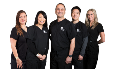 Dr. Rubinfeld (center) and his Re:Vision team.