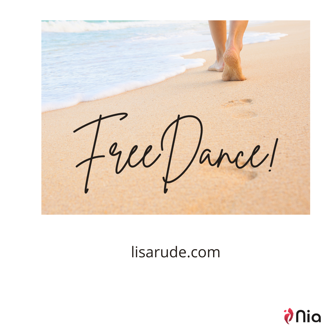 FreeDance Nia with Lisa! Gather@11:45am DANCE@NOON CENTRAL TIME