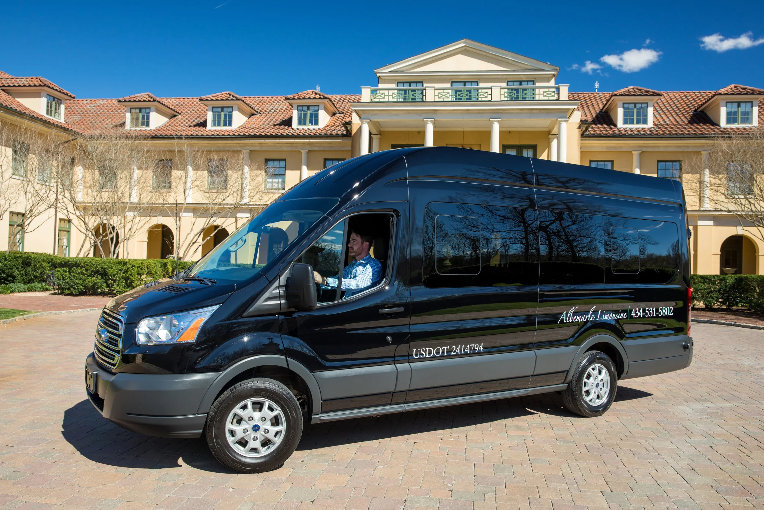 14 Passenger Coach/Van Styles — Charlottesville Limousine