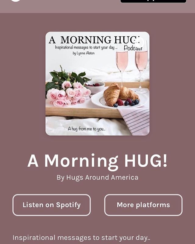 #podcast #hugsaroundtheworld #hugsaroundamerica #hugs #inspiration #explore #discover #breastcancerawareness #morningmotivation #peace #mentalbreak