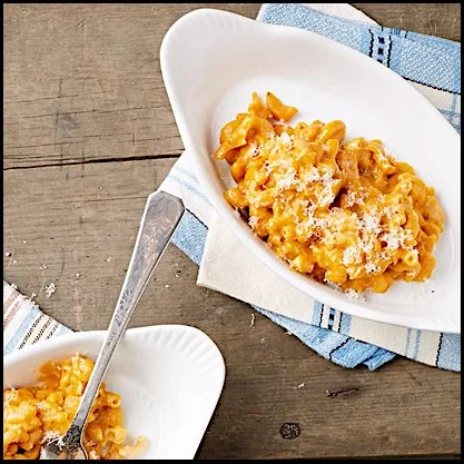 cheezy pumpkin macaroni