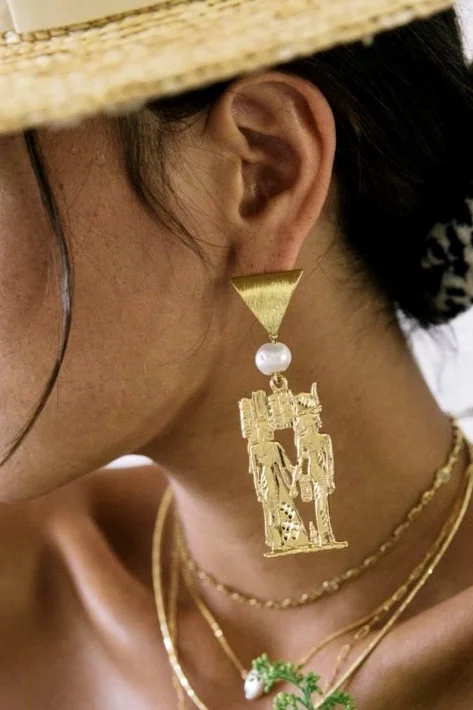 $188 - Nefertari Earrings