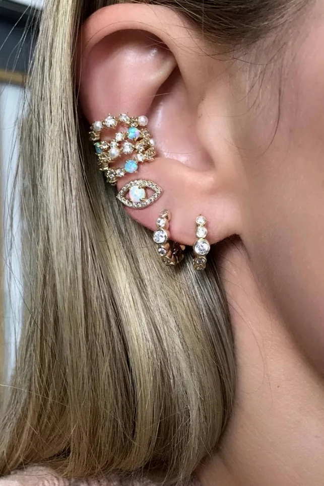 $58 - Evil Eye Earrings