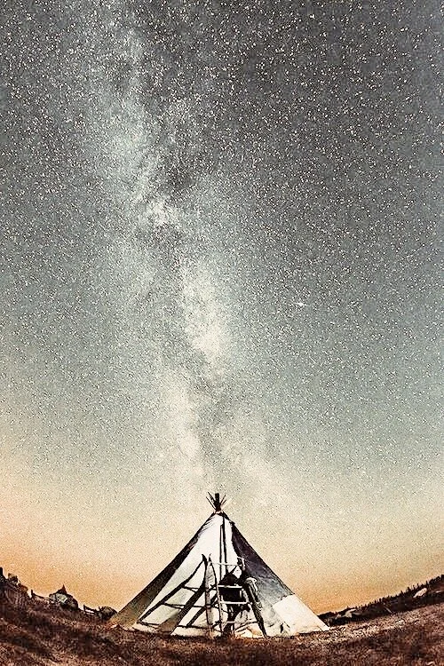 Stargazing and sleep under the stars