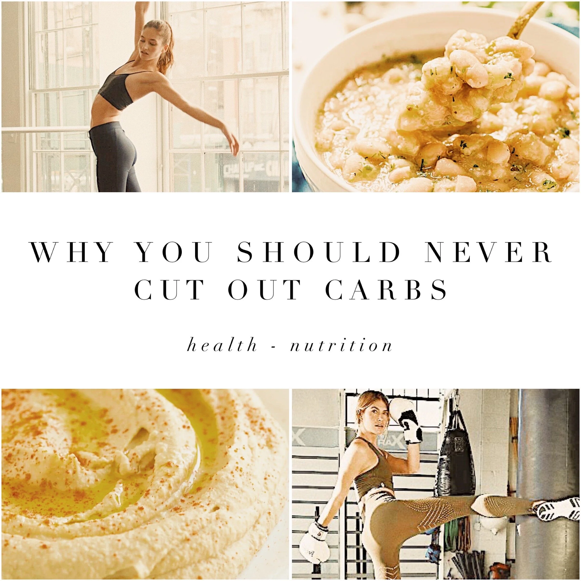 Why You Should Never Cut Out Carbs
