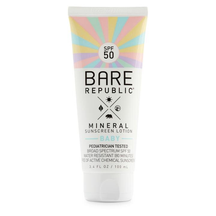 $15, Mineral SPF 50 Baby Sunscreen