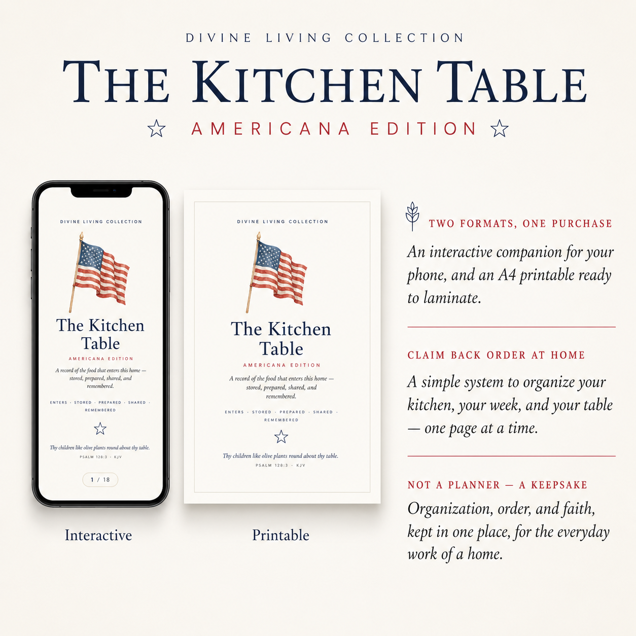 The Kitchen Table — Americana Edition