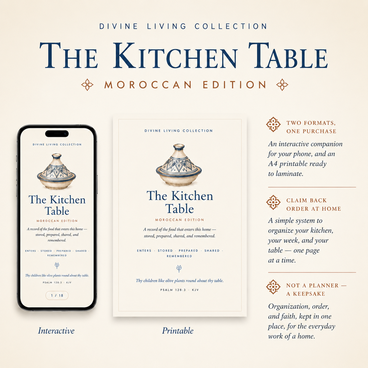 The Kitchen Table — Moroccan Edition