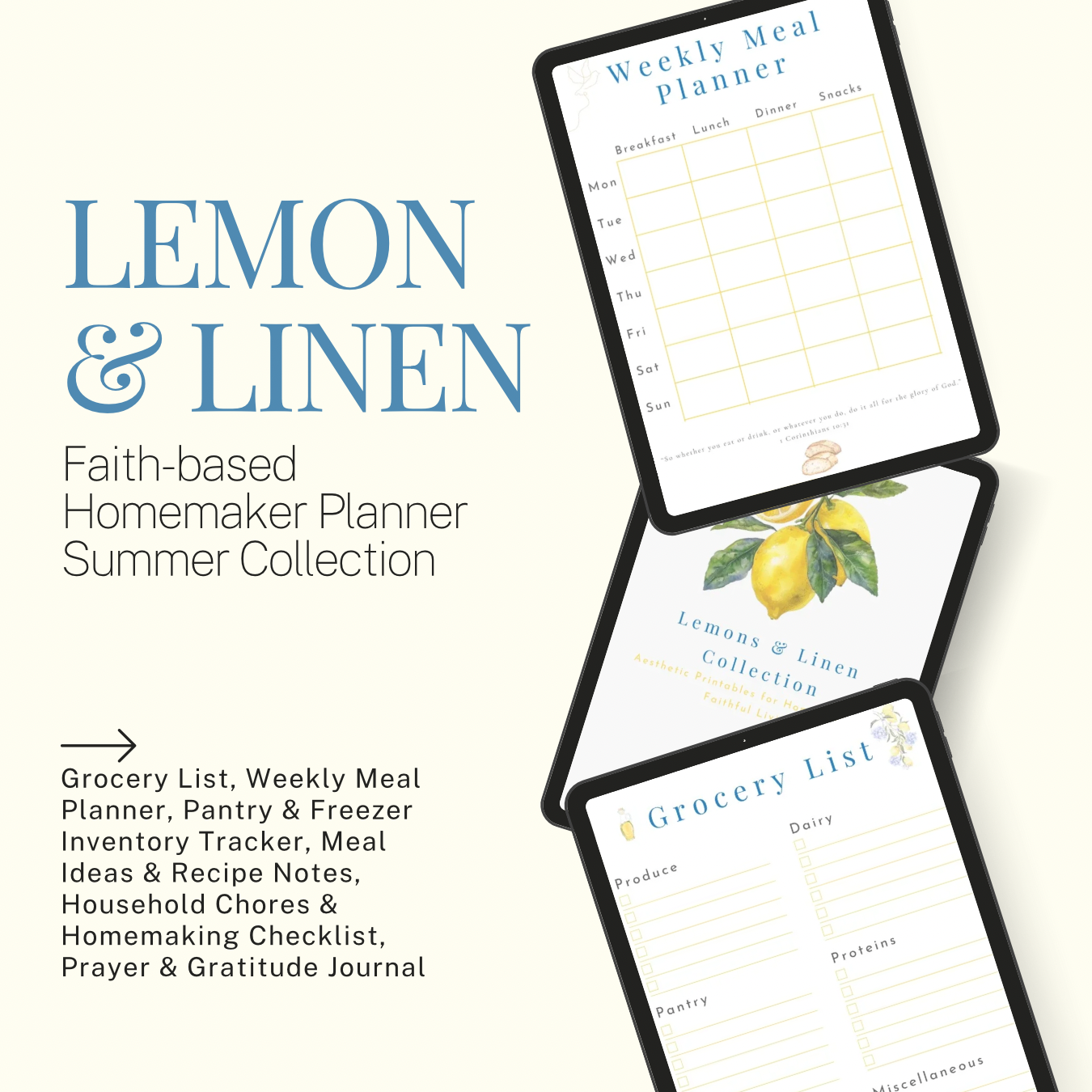 Homemaker Planner Lemon and Linen Collection.png