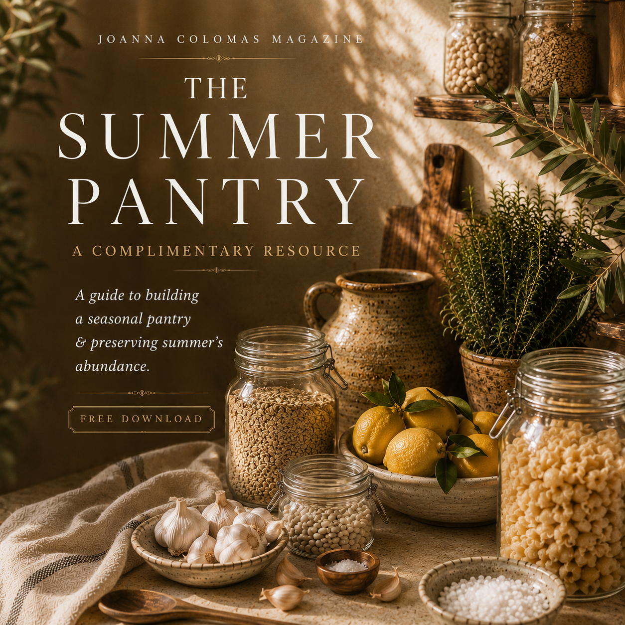 The Summer Pantry seasonal guide