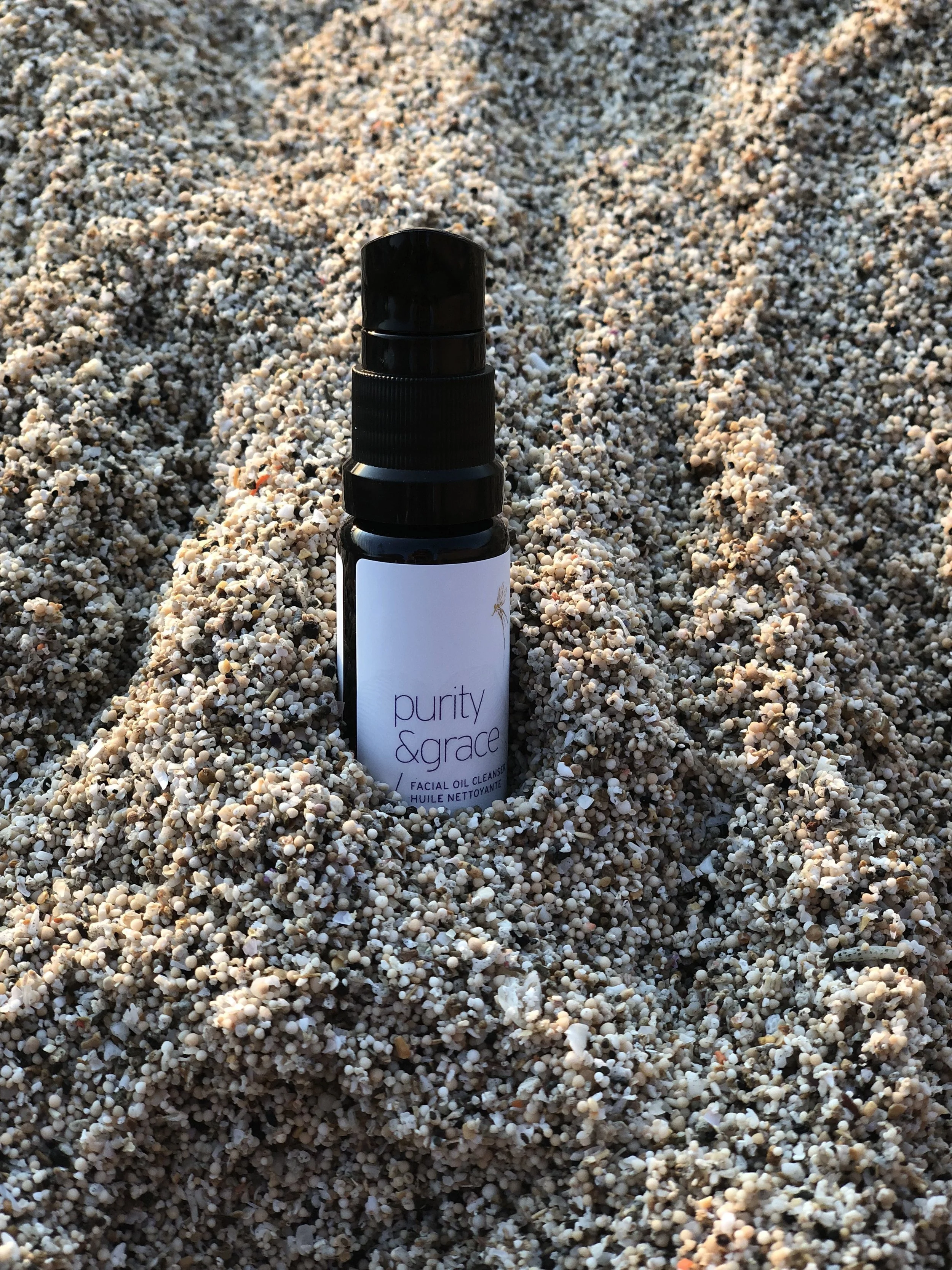 Max & Me Purity & Grace facial oil cleanser