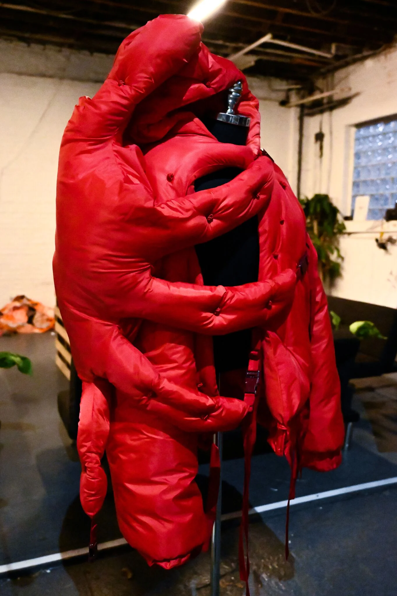 A piece designed by Querencia Studio on display at the Canvas.
