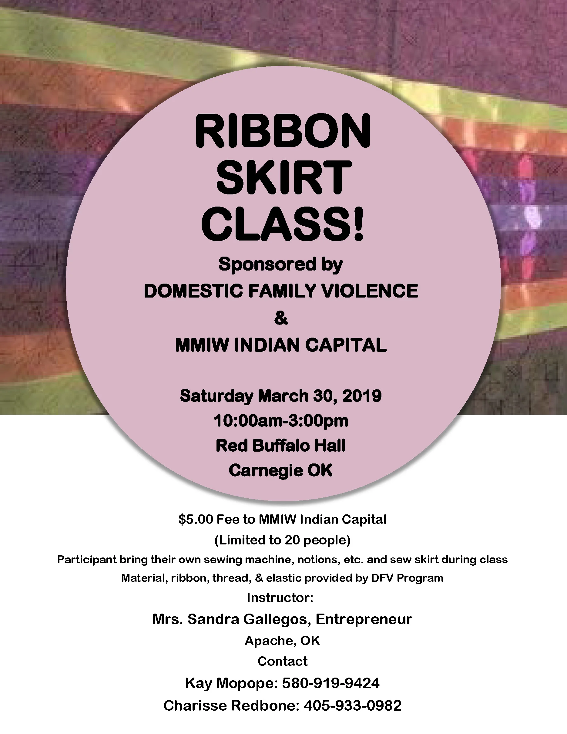Ribbon skirt class flyer- Kiowa Tribe.jpg