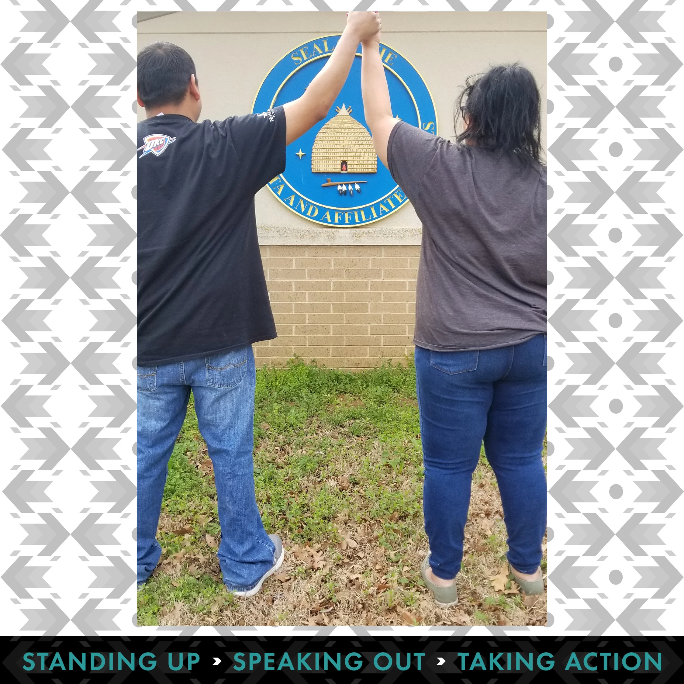Here are two love birds taking #NativeAction by being role models of a healthy relationship. They show that it’s important to: • Compromise. Disagreements are a natural part of healthy relationships, but it’s important that they find a way to compromise if they disagree on something • Be Supportive. Build each other up, don’t tear each other down • Respect each other. Each partner’s wishes and feelings have value •