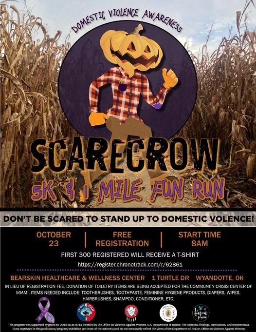 Scarecrow 5k and 1 Mile Fun Run — Native Alliance Against Violence