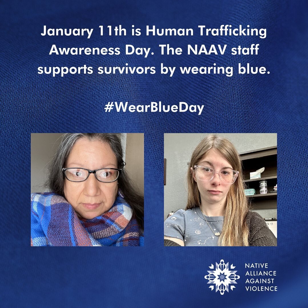 January 11th is recognized as Human Trafficking Awareness Day, as designated by Congress in 2007. Join us in showing support for victims and survivors by wearing blue. 

#humantraffickingawareness #wearblueday #oknaav