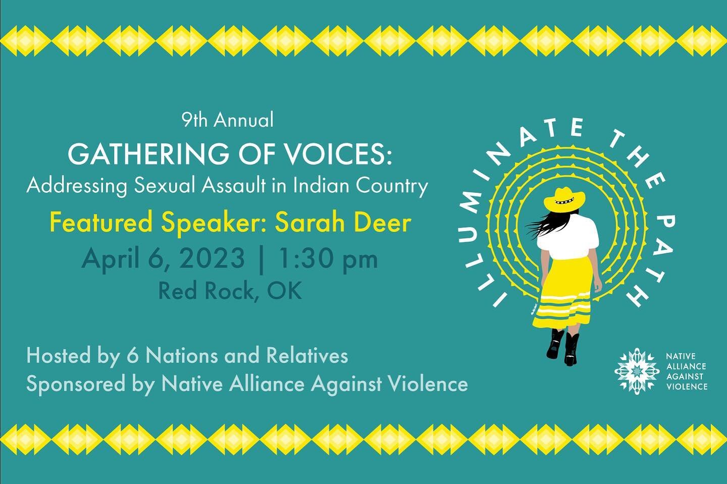 The Native Alliance Against Violence in collaboration with 6 Nations and Relatives group is excited to invite you to our annual #sexualassaultawarenessmonth event SAAM: Gathering of Voices happening Thursday, April 6, 2023 at the 7 Clans Casino (7500