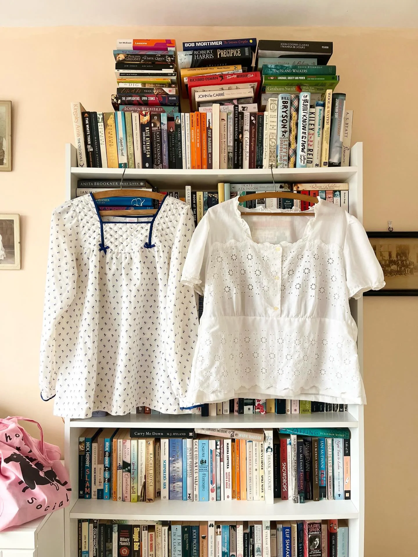 Charity shop nighties make great summer tops.