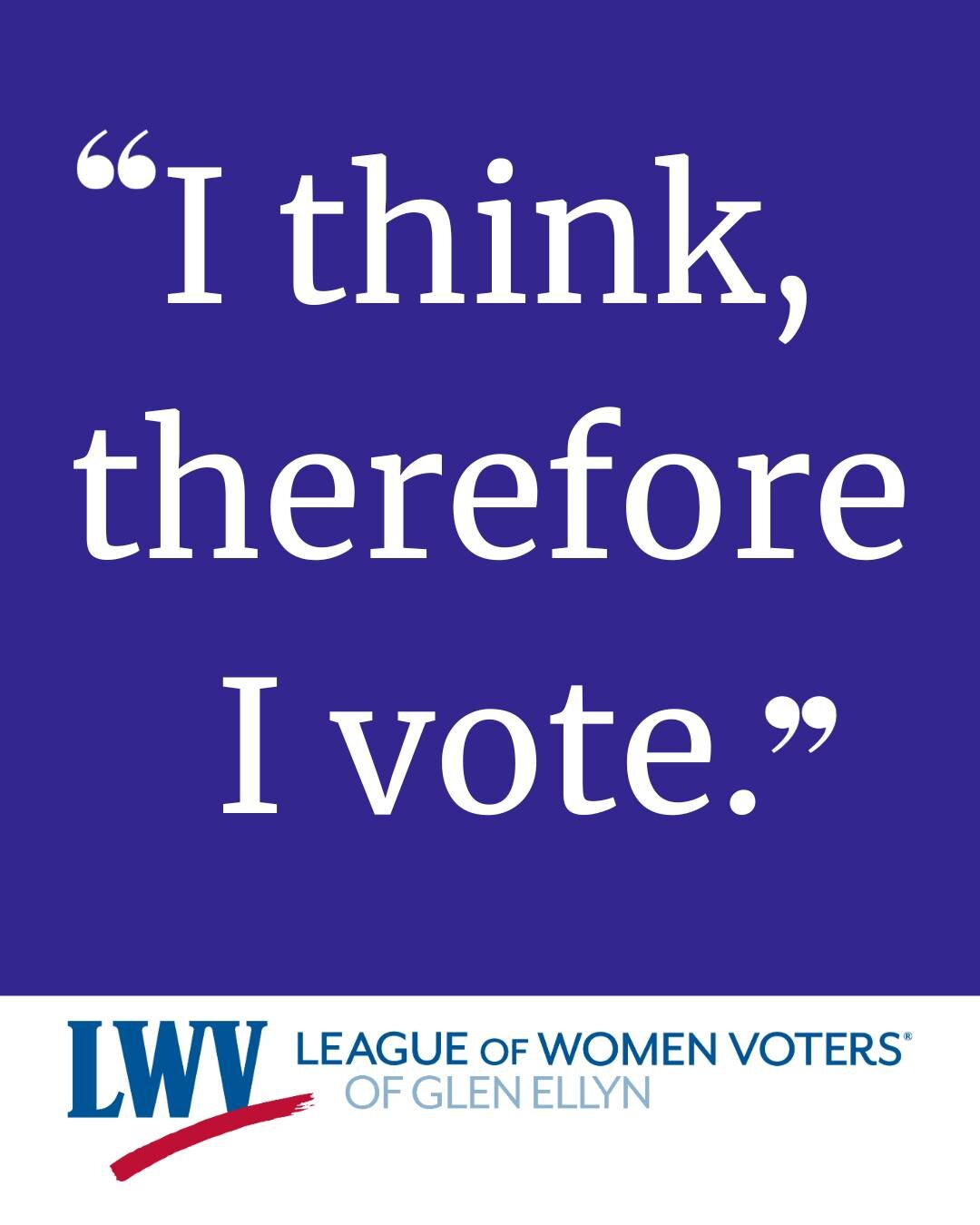 As we come out of Dr. Martin Luther King, Jr. weekend and look to the future of our democracy, consider the power of your vote. 

For information about local elections, start at lwvge.org/electioninfo