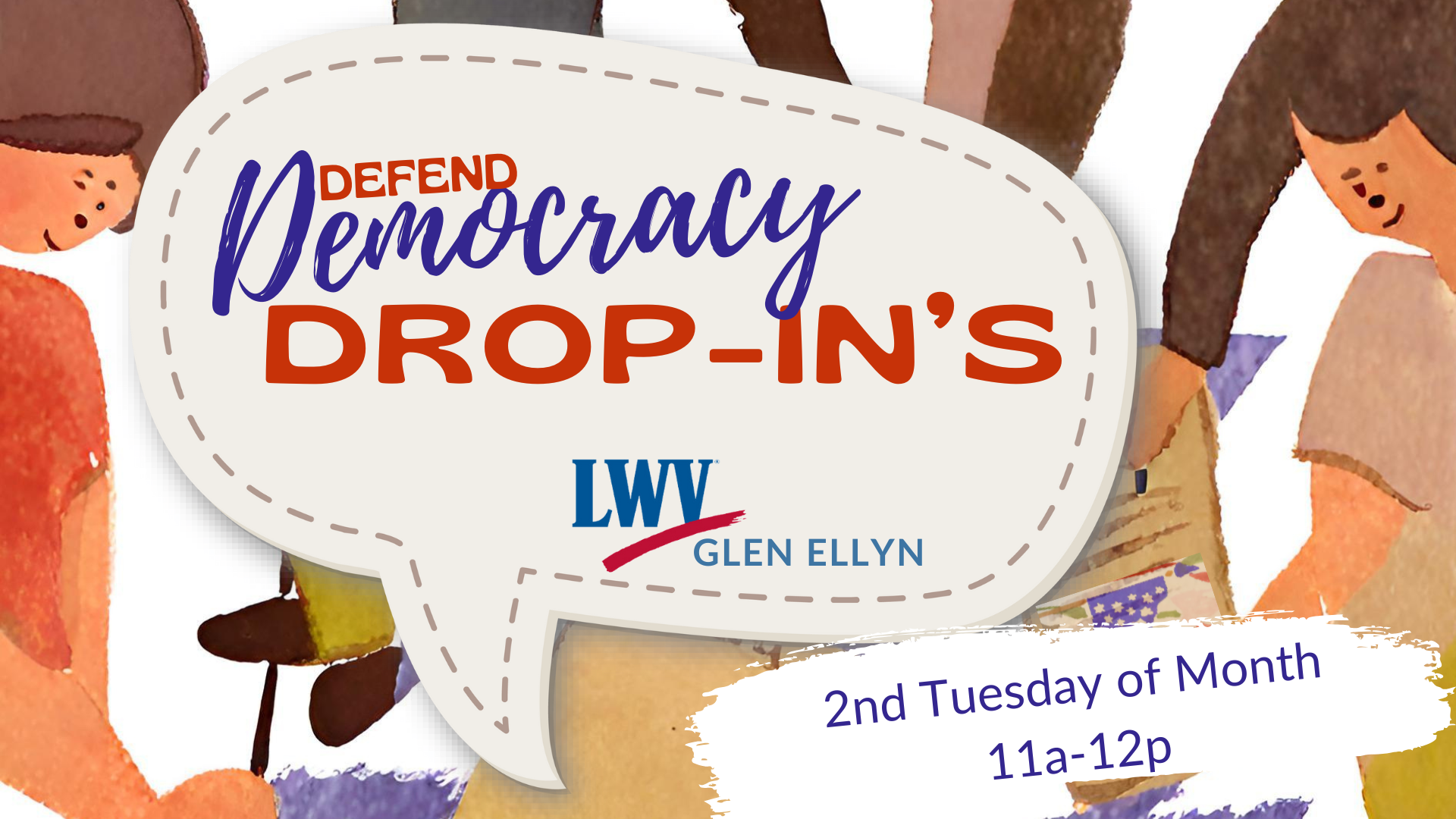 Defend Democracy Drop-in
