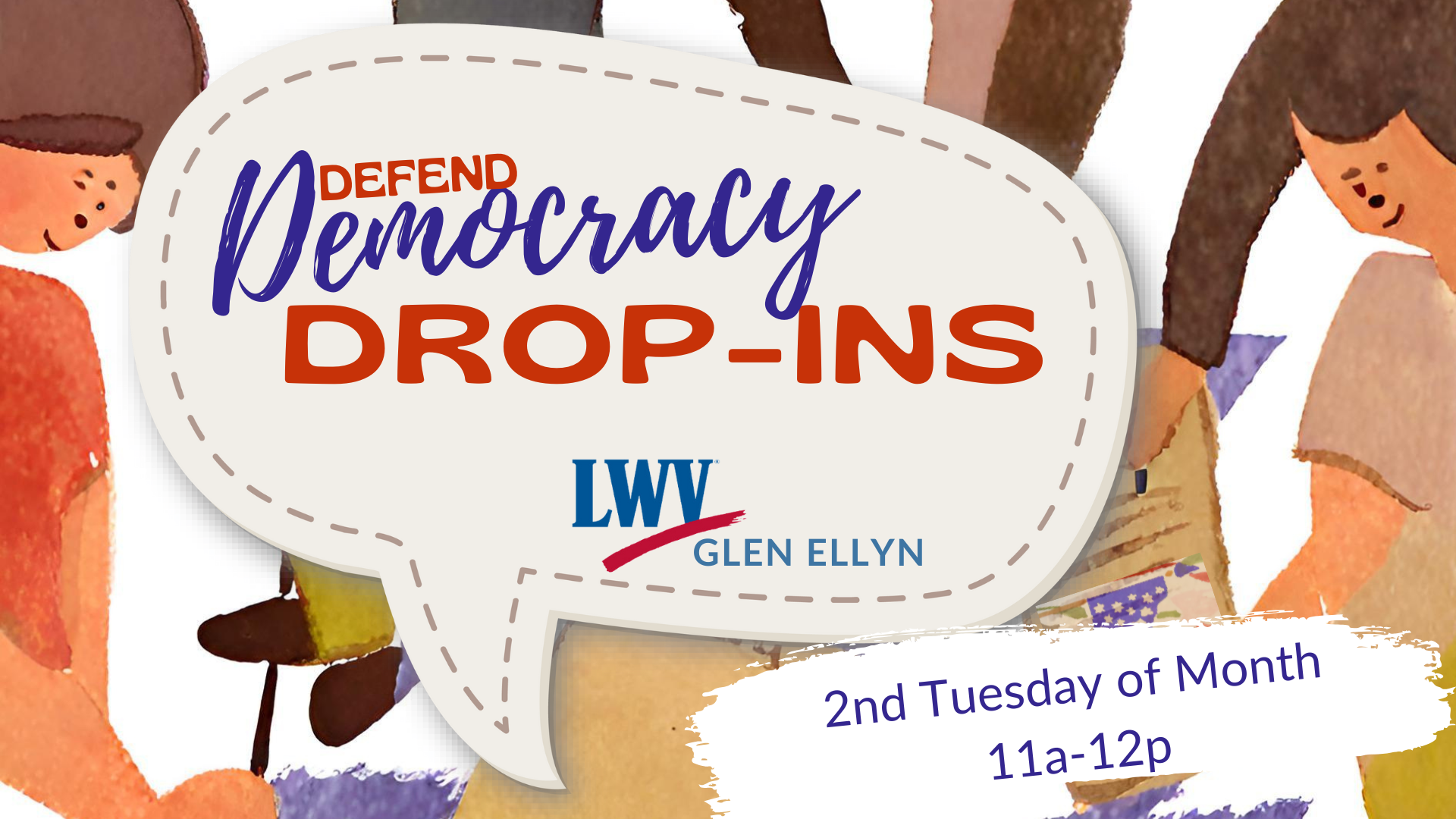 Defend Democracy Drop-in