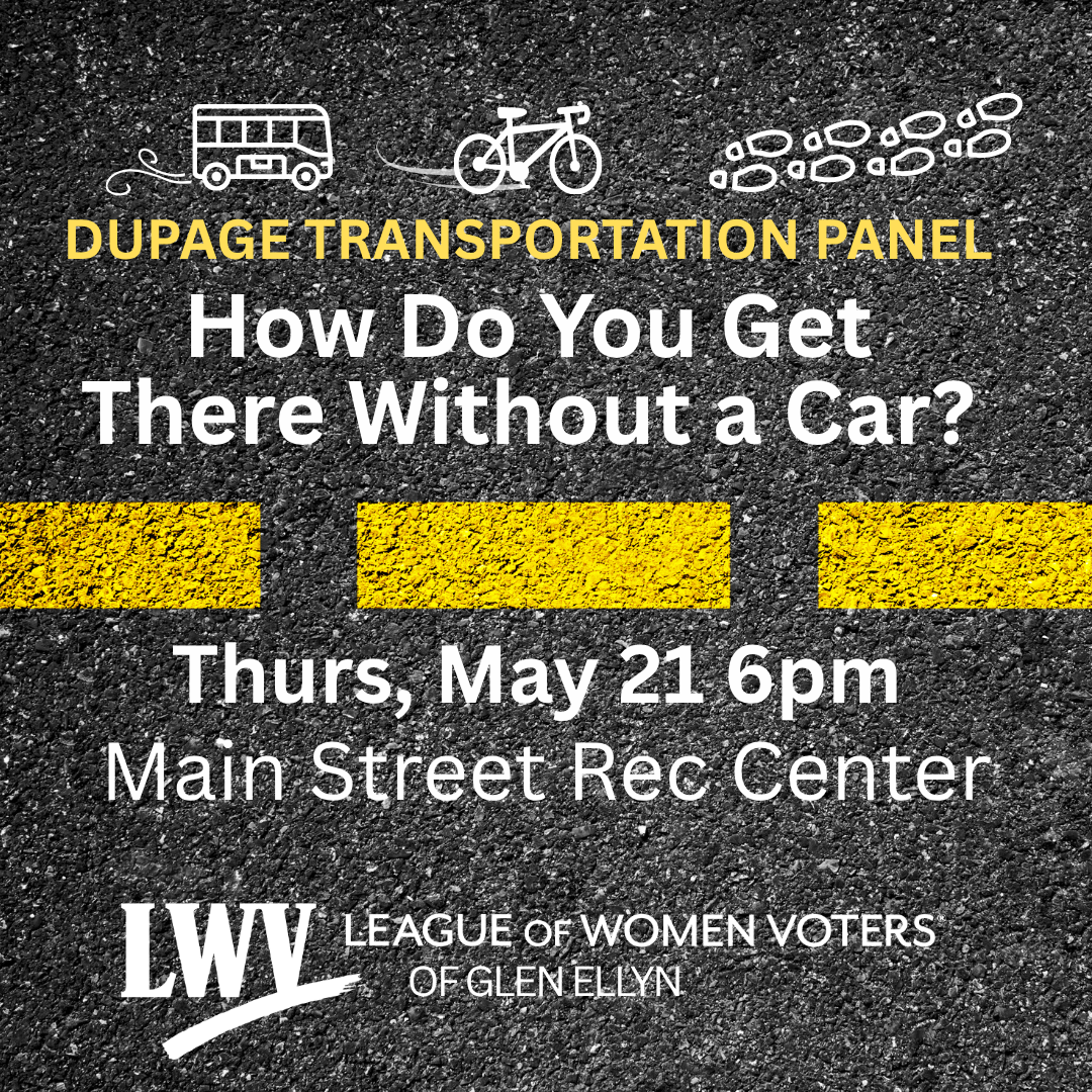 DuPage Transportation Panel: How Do You Get There Without a Car?