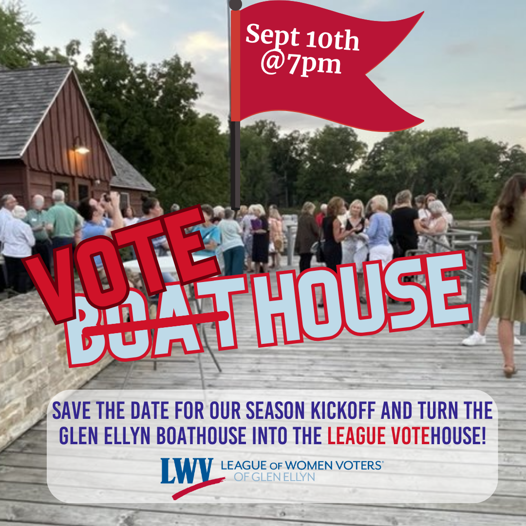LWVGE VOTEhouse Season Kick-Off Meeting