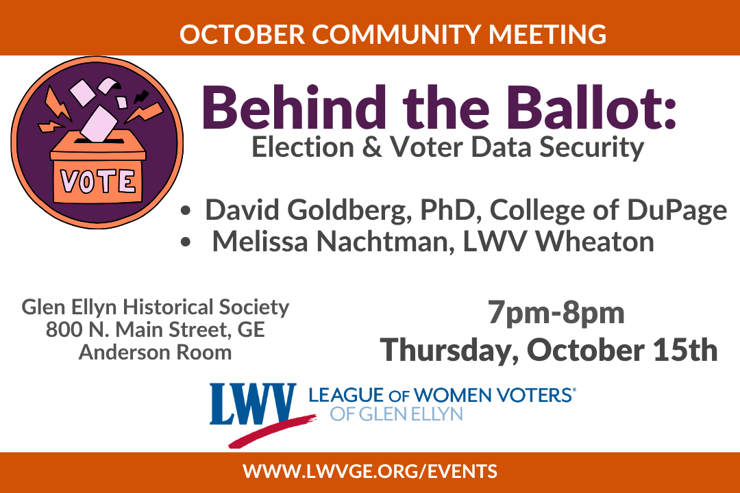 Behind the Ballot: Election and Voter Data Security