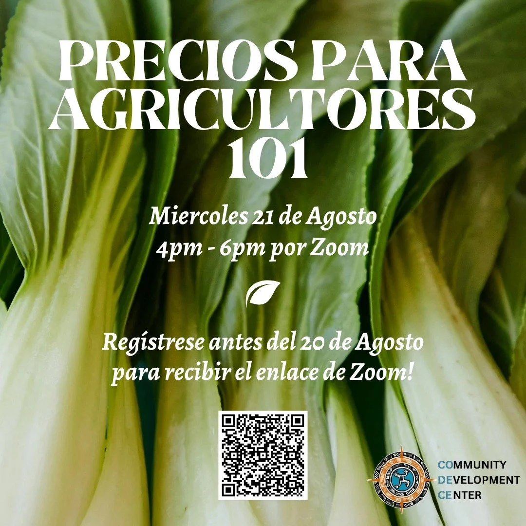 ‼️ATENCI&Oacute;N AGRICULTORES‼️ &iquest;Tiene problemas para fijar precios correctos para sus productos? &iquest;A menudo adivina cu&aacute;nto cobrar? Si esto le suena familiar, &uacute;nase a CSC el mi&eacute;rcoles 21 de agosto a las 4:00 p. m. a