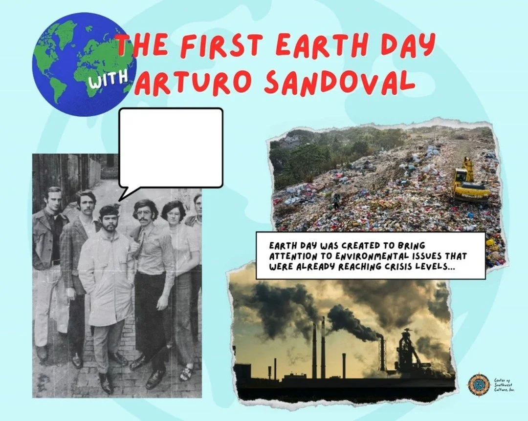 Happy #EarthDay, Earthlings! Please join us in celebrating the amazing legacy of our Founding Director, Arturo Sandoval! 🎉🌎