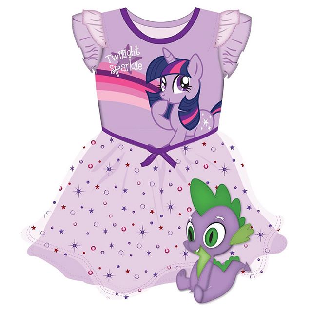 Couple more nightwear designs I worked on a few years back :) Loved working on designs using the My Little Pony characters 💜💜💜 This design was from a range of girls&rsquo; &lsquo;dress up&rsquo; nightwear. Each design came with an add on item such