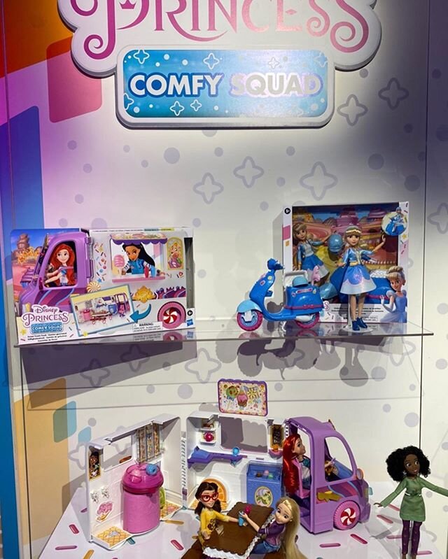 Oh my gosh! So excited at seeing the #comfysquad Disney Princess line being shown at the New York Toy Fair this weekend! I haven&rsquo;t been as active on social media recently as I&rsquo;ve been super busy throwing myself into freelance life but I&r