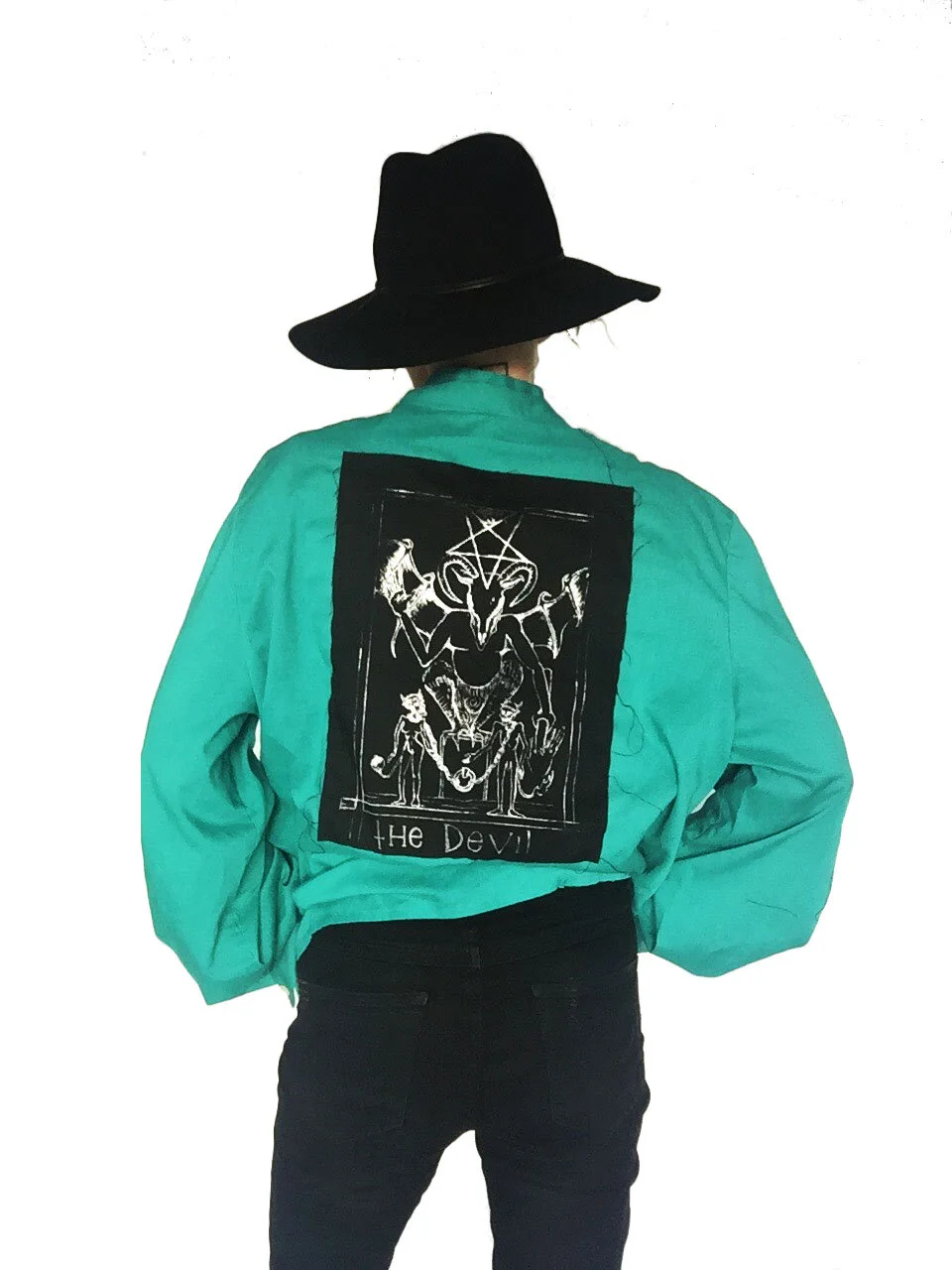 Turquoise button down devil back.jpg