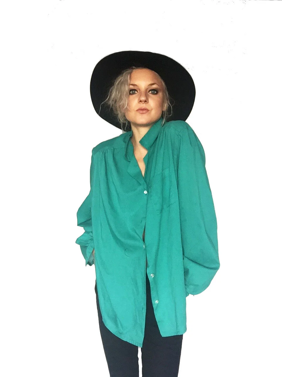 Turquoise button down front.jpg