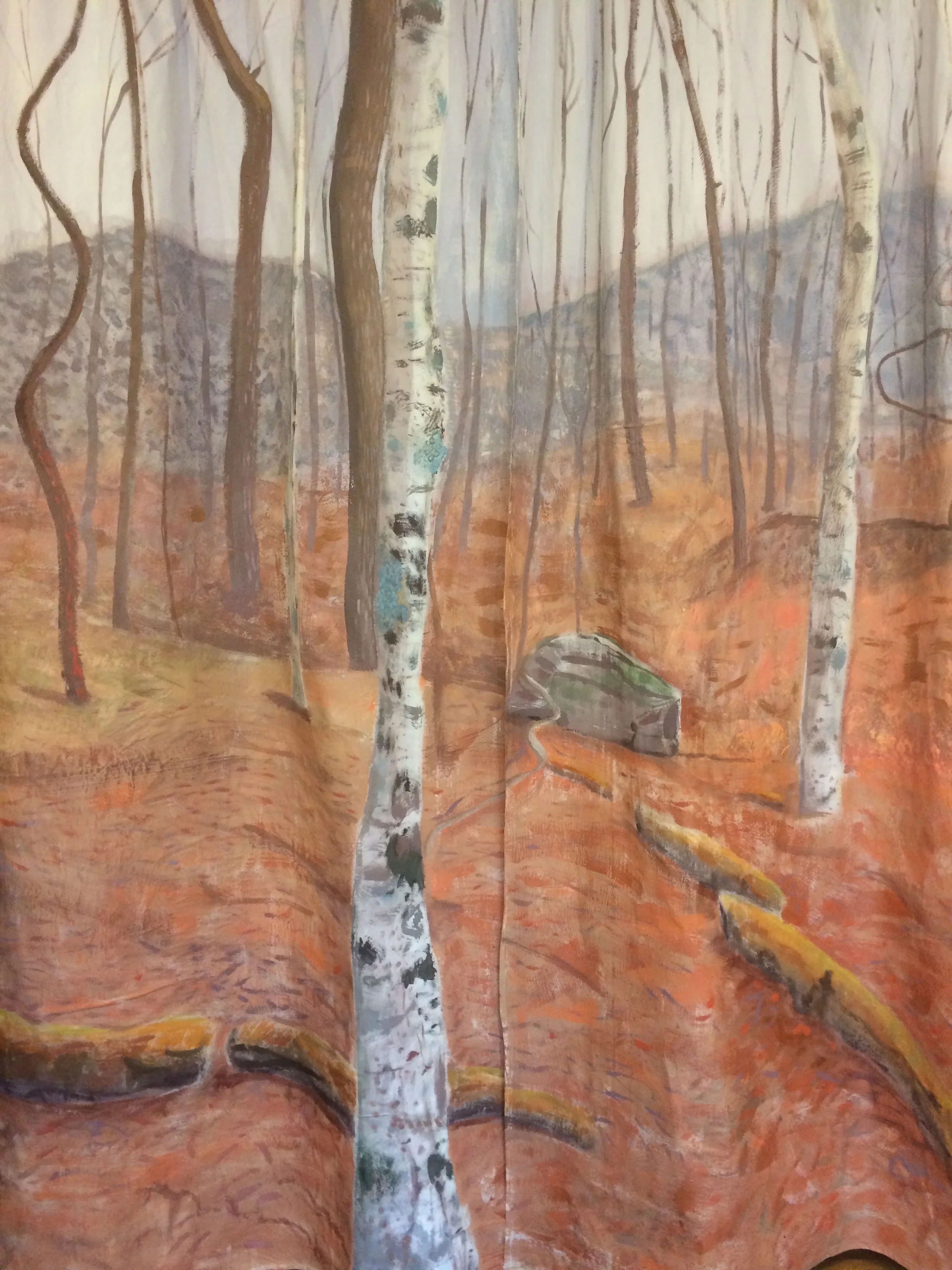 Forest curtain, 2019. Photo by Rick L’heureux.