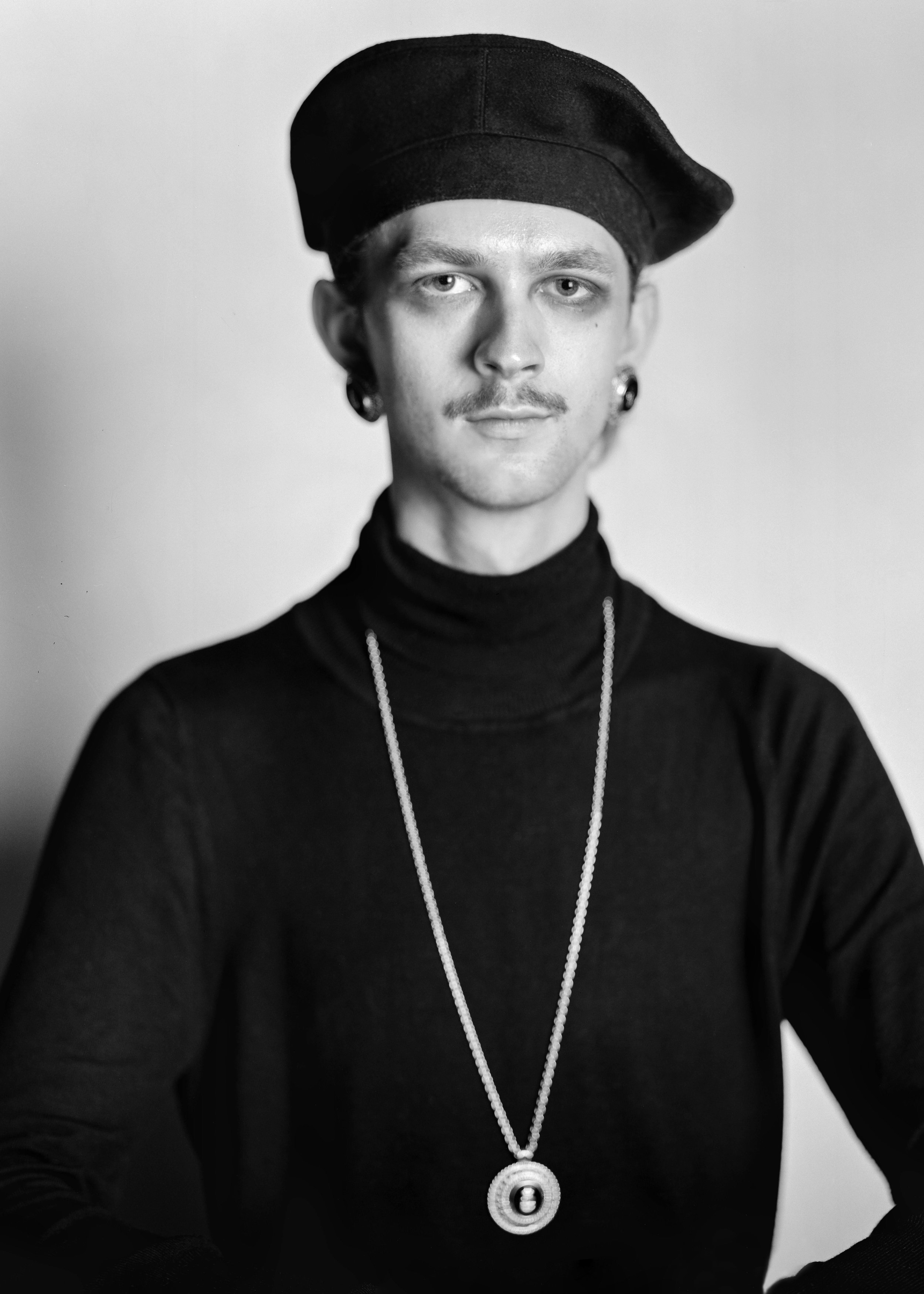photography, art direction, and retouching: Sarah Monick fashion styling and model: Luke Eckl