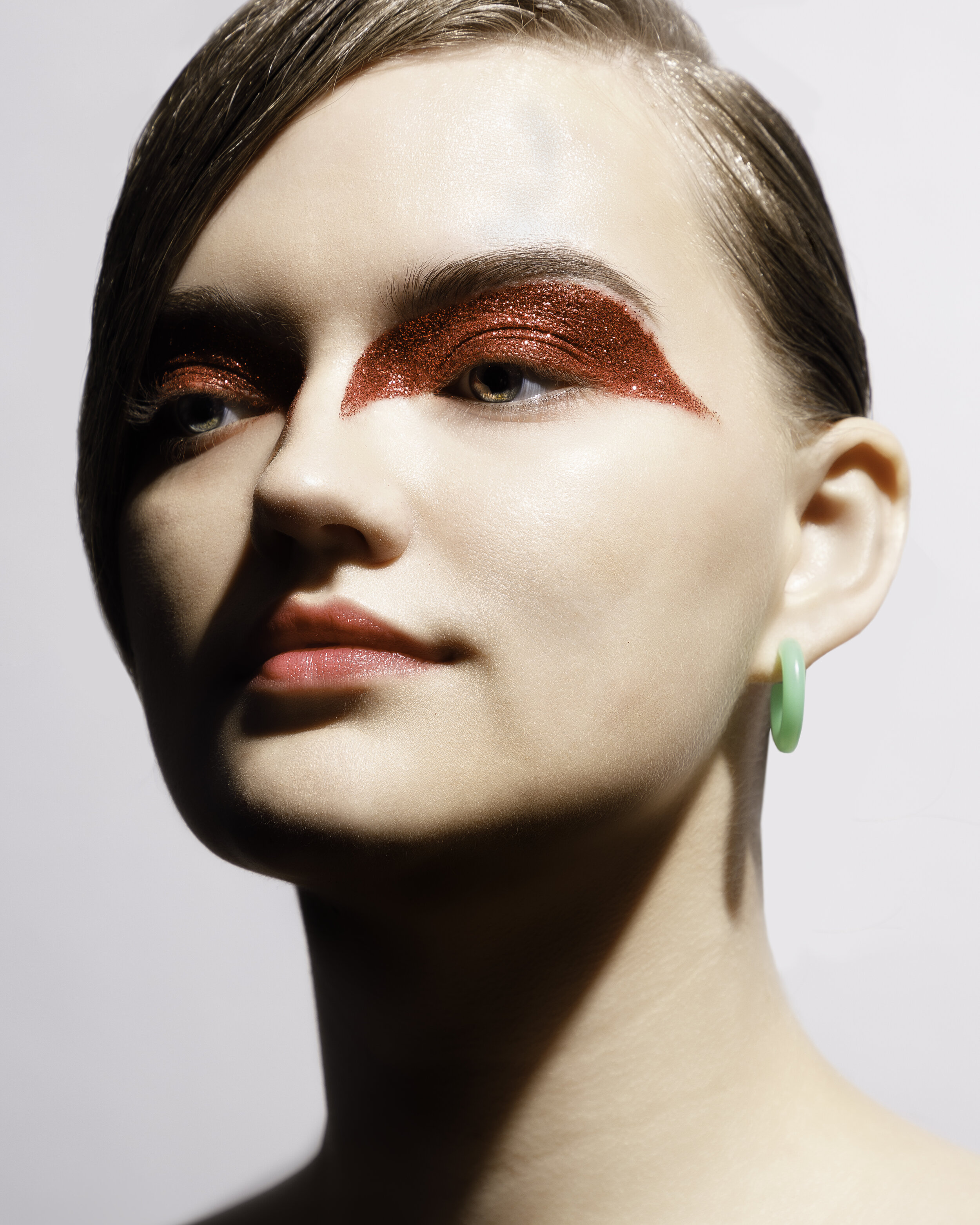 photography, art direction, and retouching: Sarah Monick model: Kelsey Button mua: Hannah Melvern hair styling: Marissa Nicole Yanoti