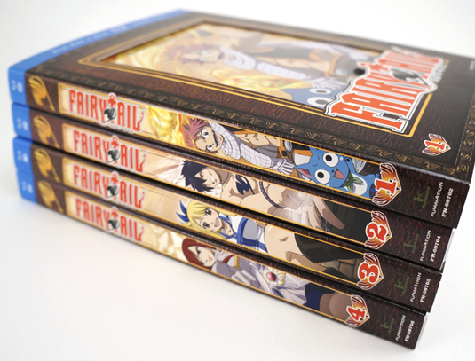 Vol 1-4 BD/DVD Spines