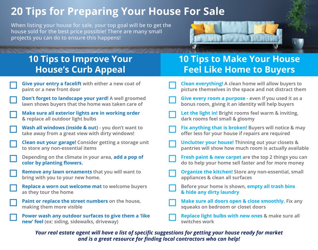 Tips for Preparing Your House for Sale