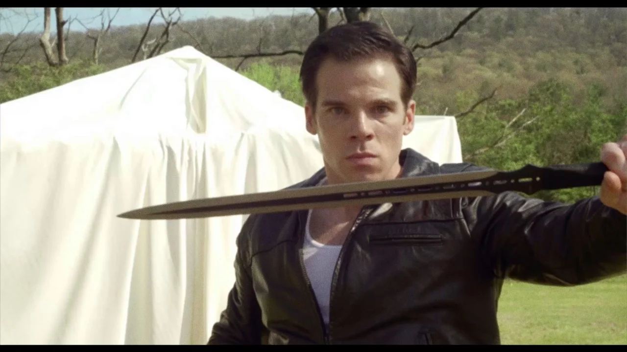 A still from The Velocipastor