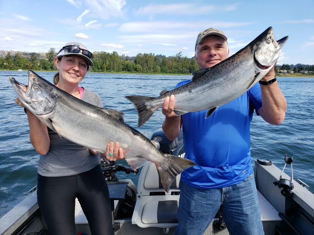 Columbia River pro trolls and spinners Sep 9th, 2018