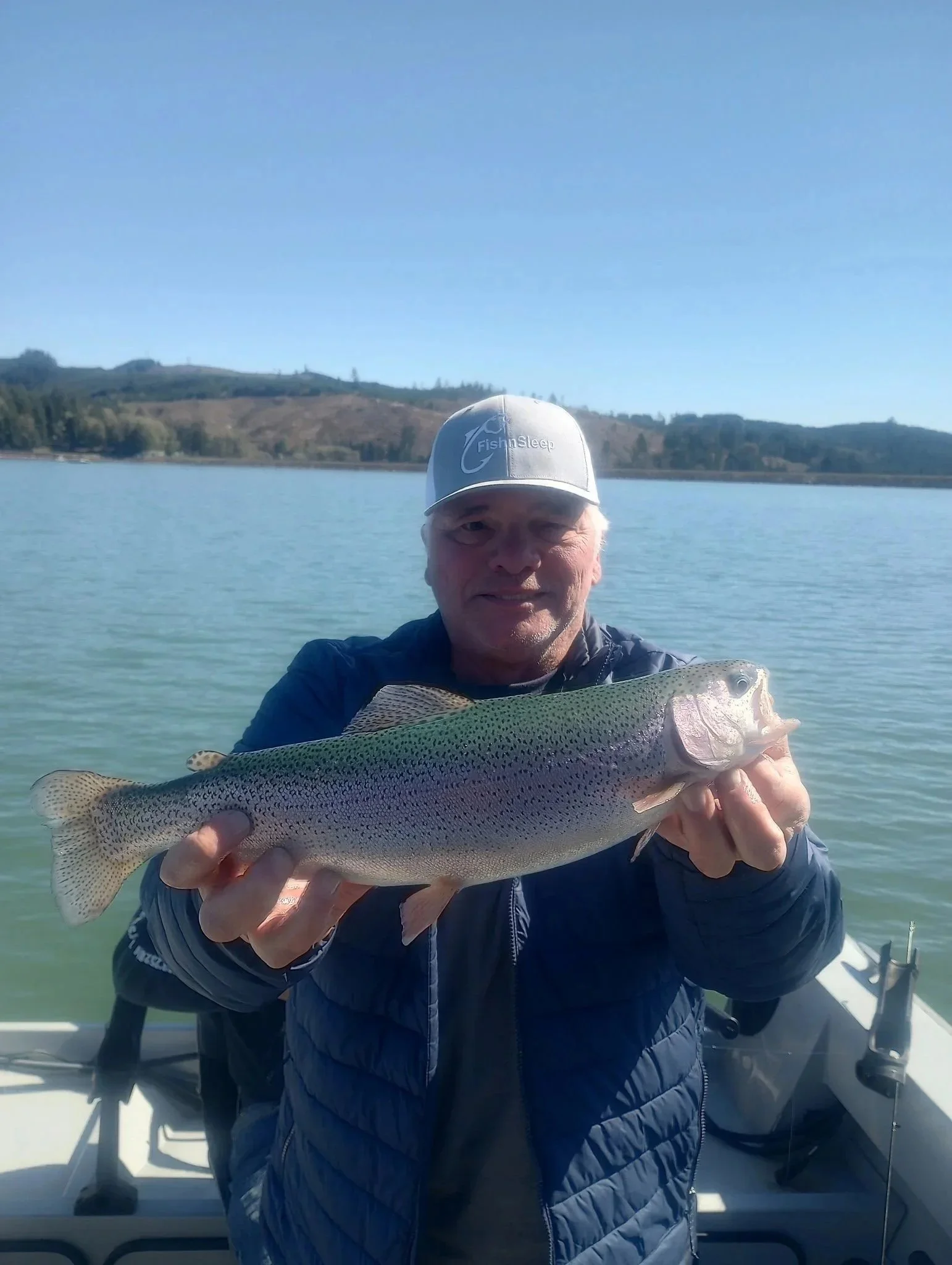 Hagg Lake, getting the boat out of the garage...