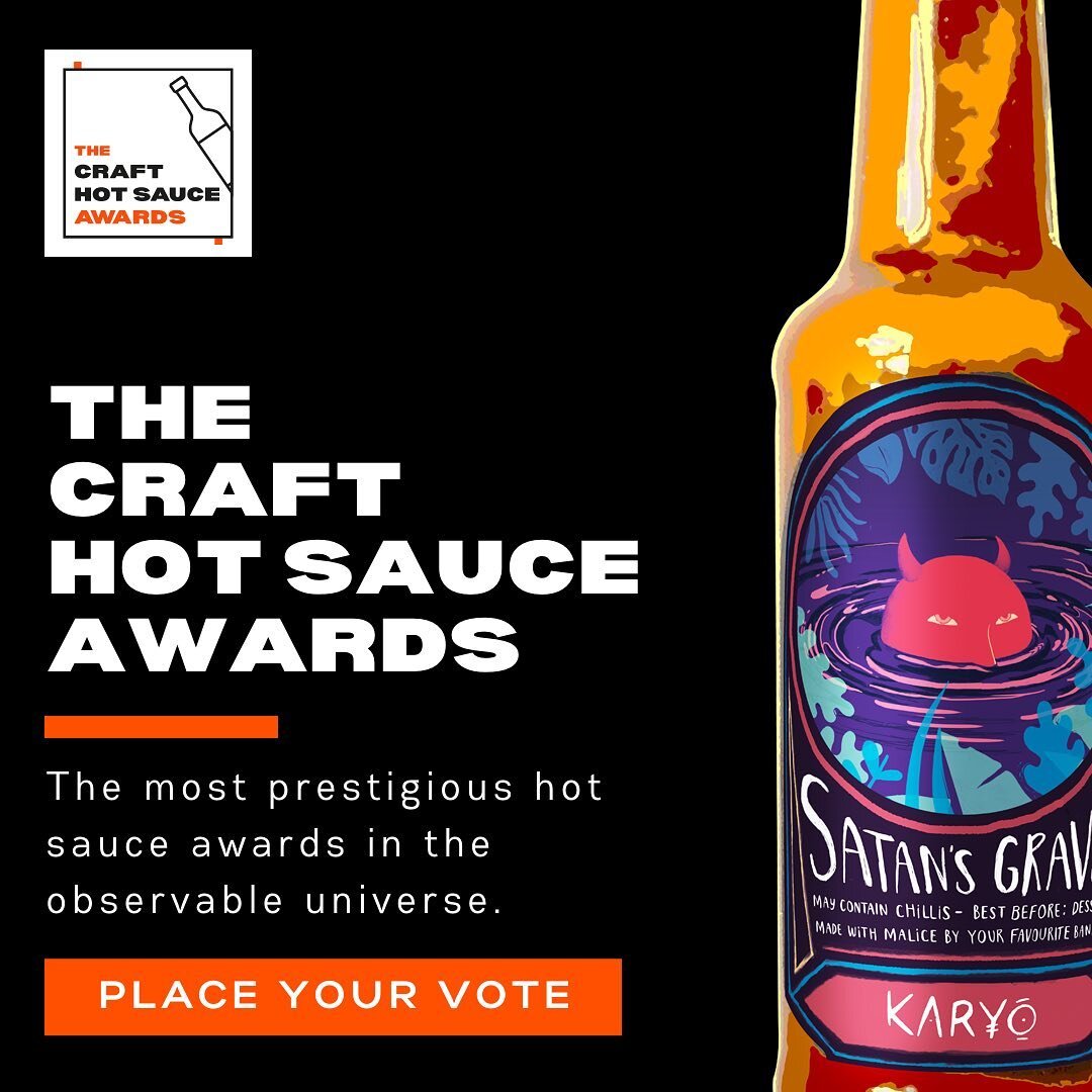 WE NEED YOUR HELP! Pls read&hellip;

Once again we have been shortlisted for the @baucebrothers UK Craft Hot Sauce awards. We&rsquo;ve made it into the top 20 for our category but we are up against some VERY big hitters from @dalstonchillies, @thekol